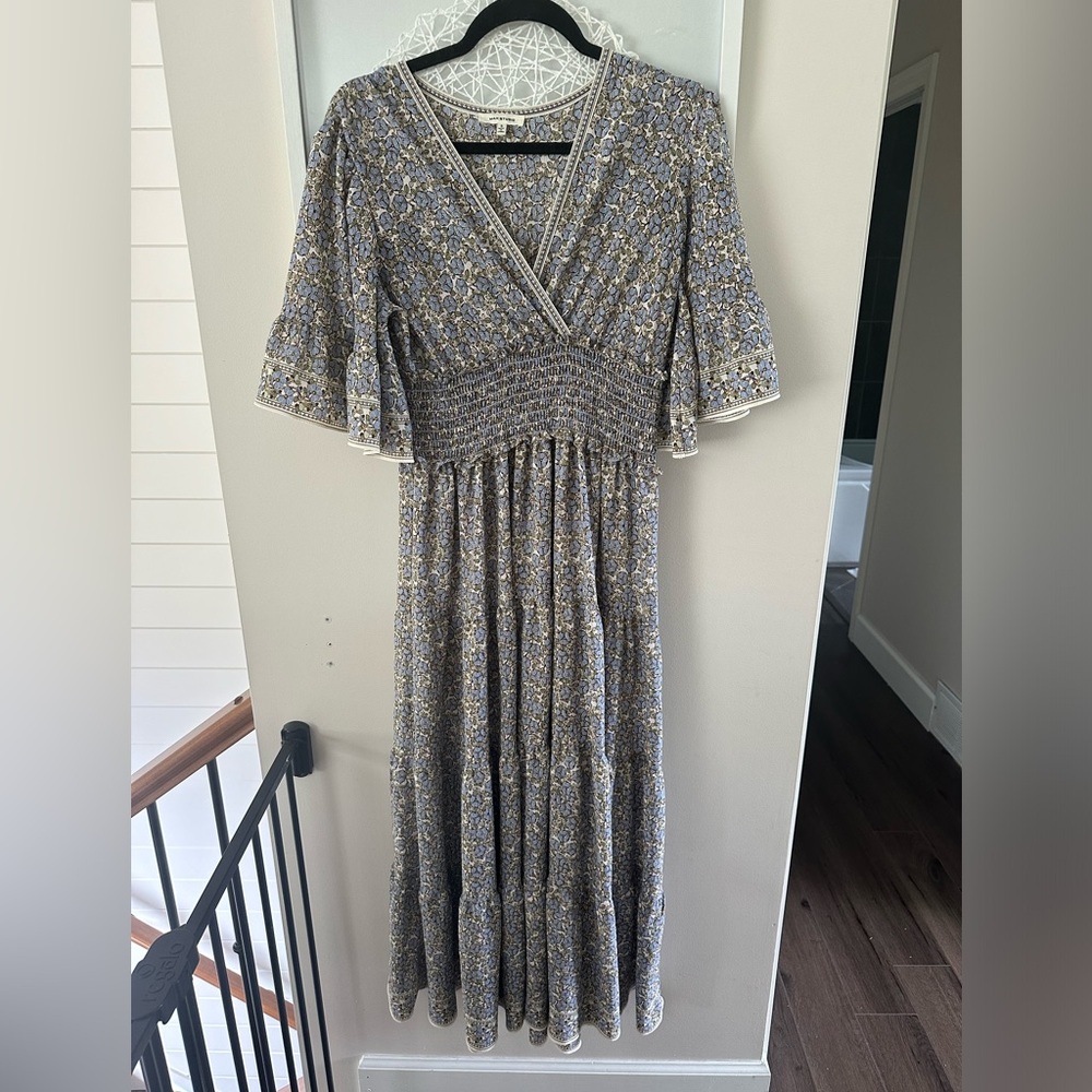 MAX STUDIO floral maxi dress